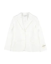 Hinnominate Toddler Girl Blazer White Size 6 Polyester, Elastane In White