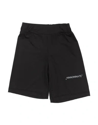 Hinnominate Babies'  Toddler Girl Shorts & Bermuda Shorts Black Size 4 Polyester, Elastane