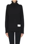 Hinnominate Turtleneck Pullover In Black