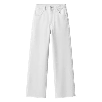 Hinnominate White Cotton Jeans & Pant