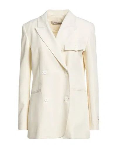 HINNOMINATE HINNOMINATE WOMAN BLAZER IVORY SIZE S POLYESTER, ELASTANE