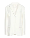 Hinnominate Woman Blazer Off White Size Xs Polyester, Elastane