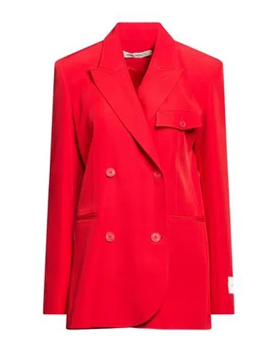 Hinnominate Woman Blazer Red Size S Polyester
