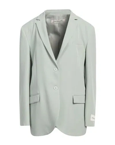 Hinnominate Woman Blazer Sage Green Size M Polyester, Elastane