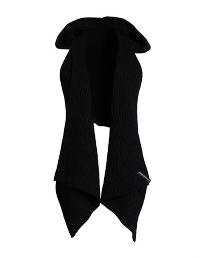 Hinnominate Woman Cardigan Black Size M Acrylic, Polyester
