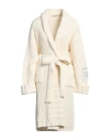 Hinnominate Woman Coat Light Green Size Xxs Polyester, Viscose, Elastane In White