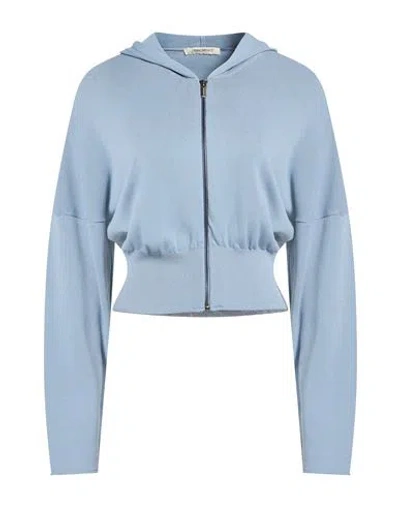 Hinnominate Woman Cardigan Light Blue Size S Viscose, Polyamide