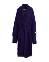 Hinnominate Woman Cardigan Purple Size Xxs Acrylic, Recycled Polyester In Purple