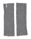 Hinnominate Woman Gloves Grey Size Onesize Acrylic, Polyamide, Polyester, Viscose, Wool In Gray