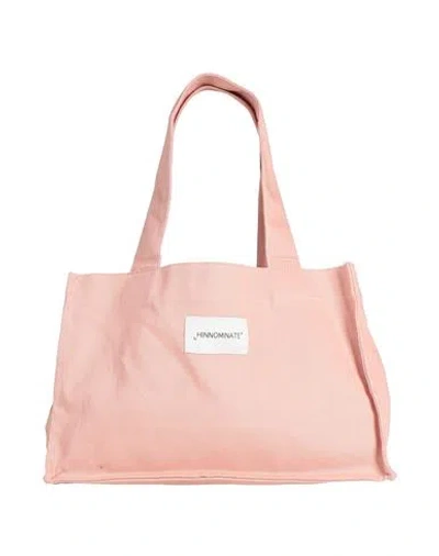 Hinnominate Woman Handbag Light Pink Size - Textile Fibers