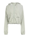 Hinnominate Woman Jacket Sage Green Size M Polyamide