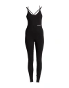 Hinnominate Woman Jumpsuit Black Size M Cotton, Elastane In Black