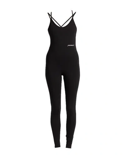Hinnominate Woman Jumpsuit Black Size M Cotton, Elastane