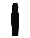 Hinnominate Woman Maxi Dress Black Size Xs Viscose, Polyester, Polyamide In Black