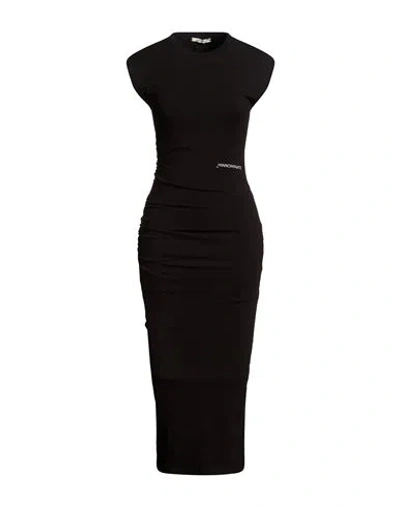 Hinnominate Woman Midi Dress Black Size S Cotton, Elastane
