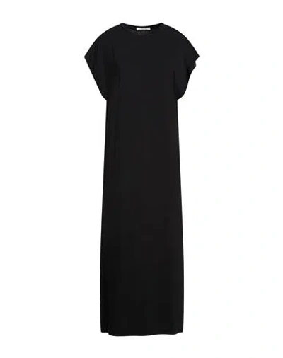 Hinnominate Woman Midi Dress Black Size Xs Rayon, Polyester, Elastane