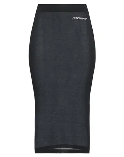 Hinnominate Woman Midi Skirt Black Size S Modal