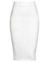 Hinnominate Woman Midi Skirt Off White Size Xs Viscose, Polyester, Polyamide
