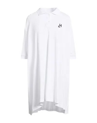 Hinnominate Woman Mini Dress White Size Xs Cotton