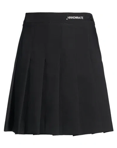 Hinnominate Woman Mini Skirt Black Size Xs Polyester, Elastane