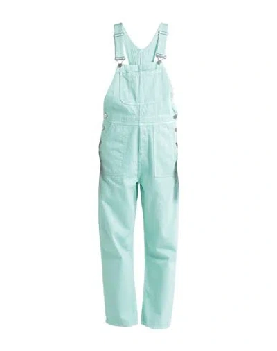 Hinnominate Woman Overalls Green Size M Cotton