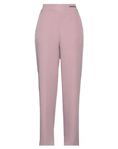 Hinnominate Woman Pants Antique Rose Size Xs Polyester, Elastane In Pink