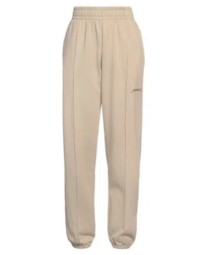 Hinnominate Woman Pants Beige Size M Cotton In Beige