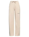Hinnominate Woman Pants Beige Size M Cotton