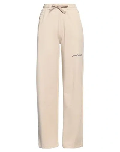 Hinnominate Woman Pants Beige Size M Cotton