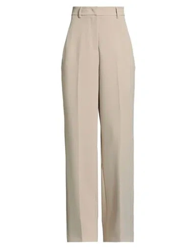 Hinnominate Woman Pants Beige Size Xs Polyester, Elastane In Sand