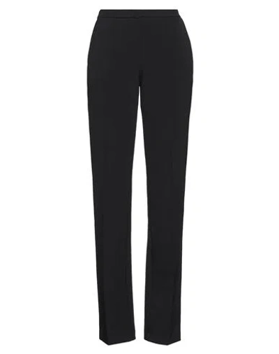 Hinnominate Woman Pants Black Size L Polyester, Elastane