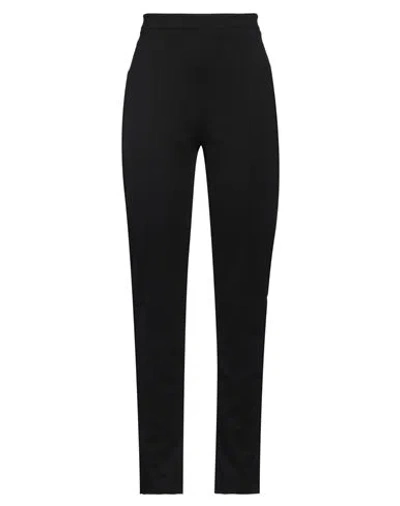 Hinnominate Woman Pants Black Size L Viscose, Polyamide, Elastane