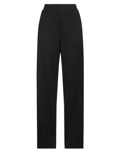 Hinnominate Woman Pants Black Size M Modal, Polyester, Elastane