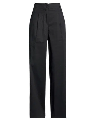 Hinnominate Woman Pants Black Size S Cotton, Elastane