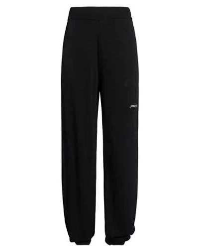 Hinnominate Woman Pants Black Size Xl Viscose, Polyamide