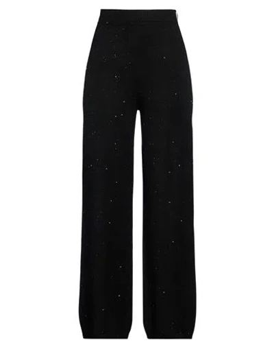 Hinnominate Woman Pants Black Size Xs Viscose, Polybutylene, Polyamide, Elastane
