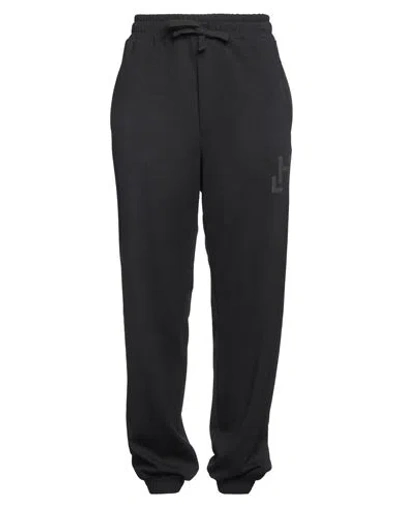 Hinnominate Woman Pants Black Size Xxl Modal, Polyester, Elastane
