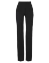 Hinnominate Woman Pants Ivory Size L Polyester, Elastane In Black