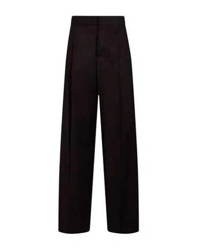Hinnominate Woman Pants Black Size Xxs Polyester, Viscose, Elastane In Brown