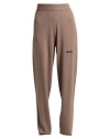 Hinnominate Woman Pants Brown Size M Viscose, Polyester, Polyamide