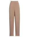 Hinnominate Woman Pants Camel Size M Modal, Polyester, Elastane In Beige