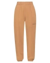 Hinnominate Woman Pants Camel Size S Cotton In Beige
