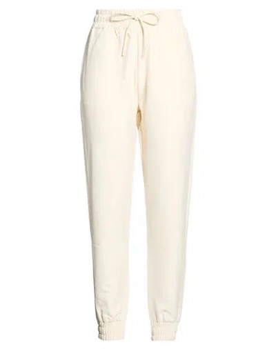 Hinnominate Woman Pants Cream Size Xs Polyester, Elastane In White