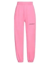 Hinnominate Woman Pants Fuchsia Size S Cotton In Pink