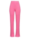 Hinnominate Woman Pants Fuchsia Size M Viscose, Elastane In Pink