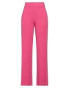 Hinnominate Woman Pants Fuchsia Size M Viscose, Elastane In Pink