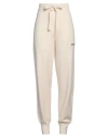 Hinnominate Woman Pants Ivory Size M Viscose, Polyester, Polyamide In White