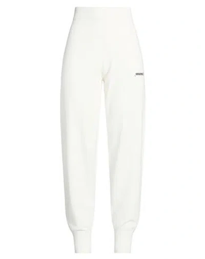 Hinnominate Woman Pants Ivory Size S Viscose, Elastane In White
