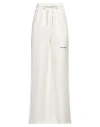 Hinnominate Woman Pants Ivory Size Xs Polyester, Elastane In White
