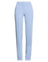 Hinnominate Woman Pants Light Blue Size Xs Polyester, Elastane